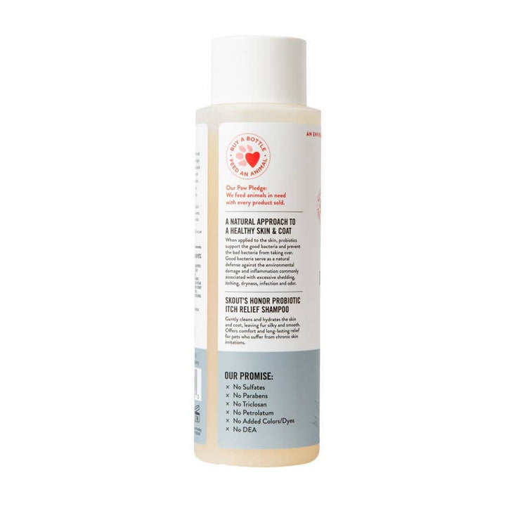 Skout’s Hypoallergenic Probiotic Shampoo + Conditioner – Fragrance-Free (16oz)