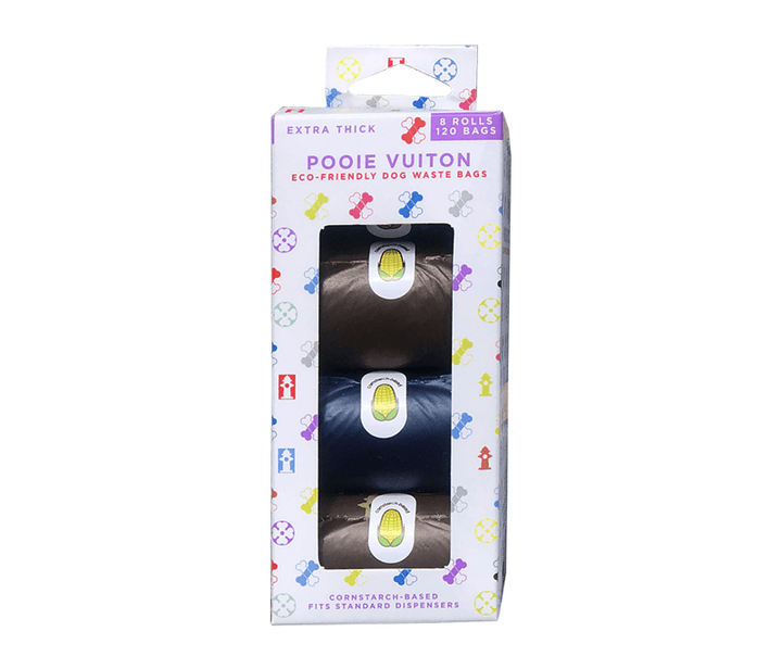 Stylish Dog Poop Bags – Cornstarch-Based 120 bags