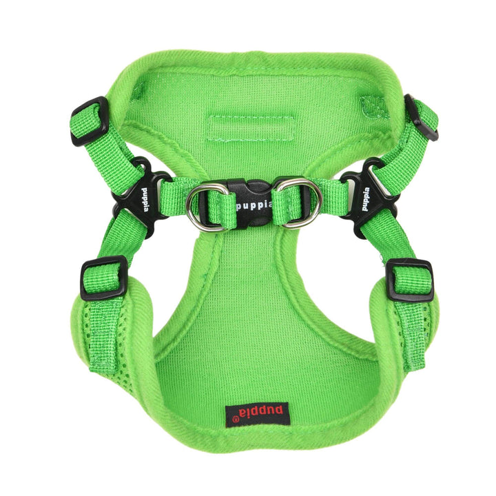 Puppia Soft C Dog Harness – Comfortable, Secure & Lightweight - GREEN