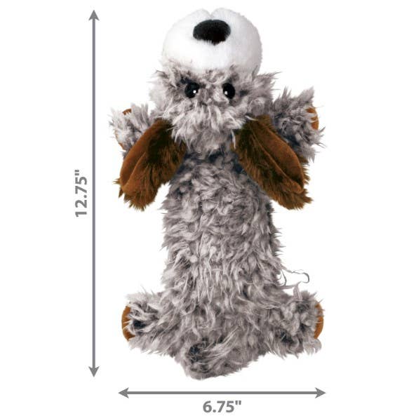 KONG® Low Stuff Scruffs Juguete de peluche para perro grande