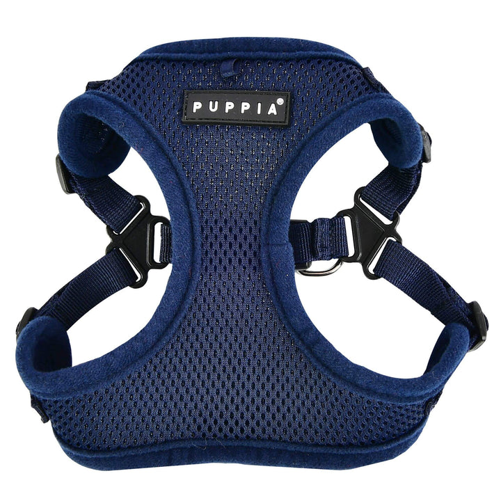 Puppia Soft C Dog Harness – Comfortable, Secure & Lightweight - NAVY