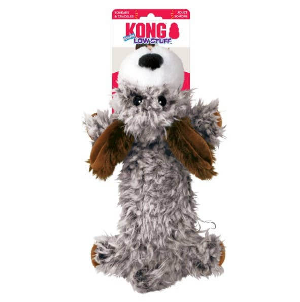KONG® Low Stuff Scruffs Juguete de peluche para perro grande