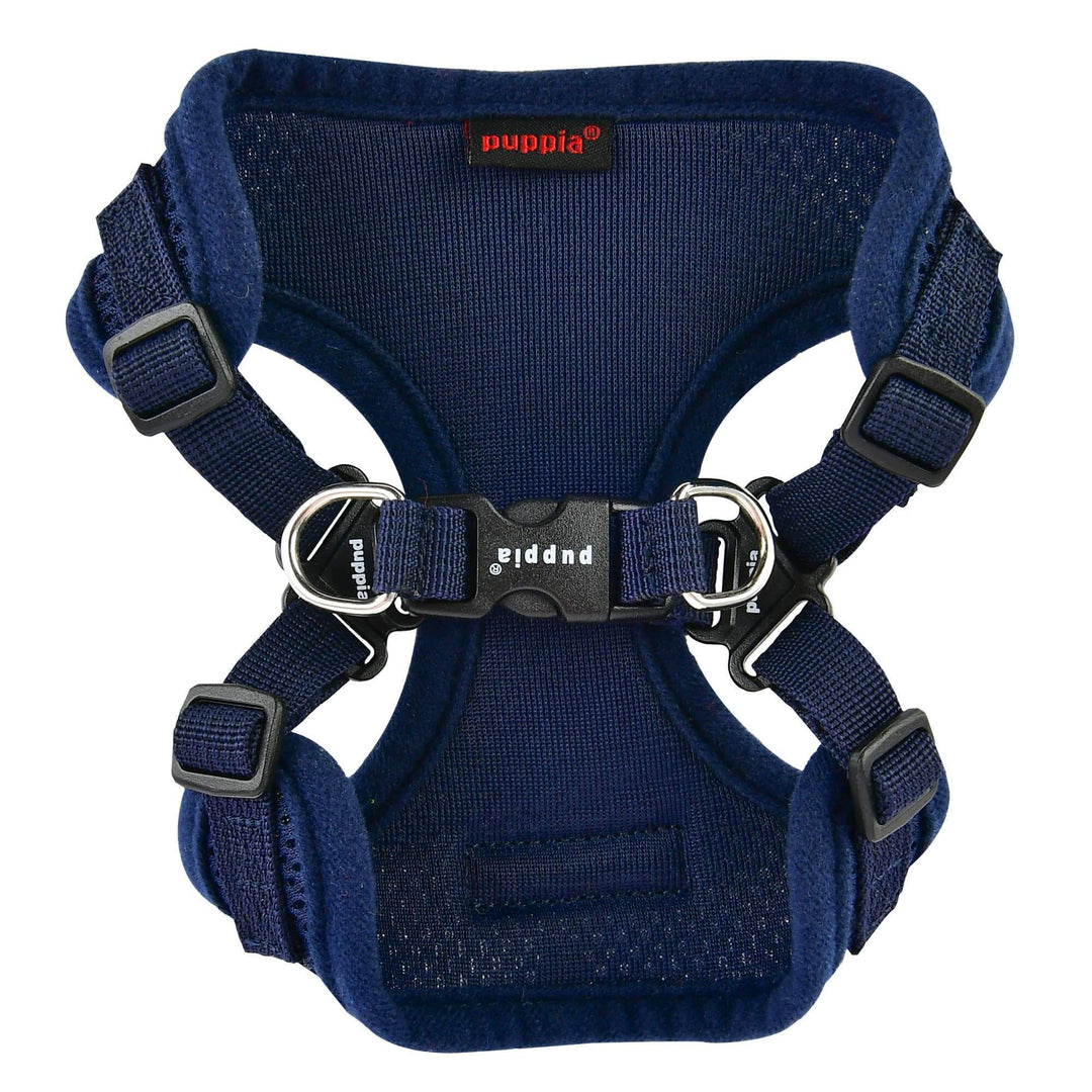 Puppia Soft C Dog Harness – Comfortable, Secure & Lightweight - NAVY