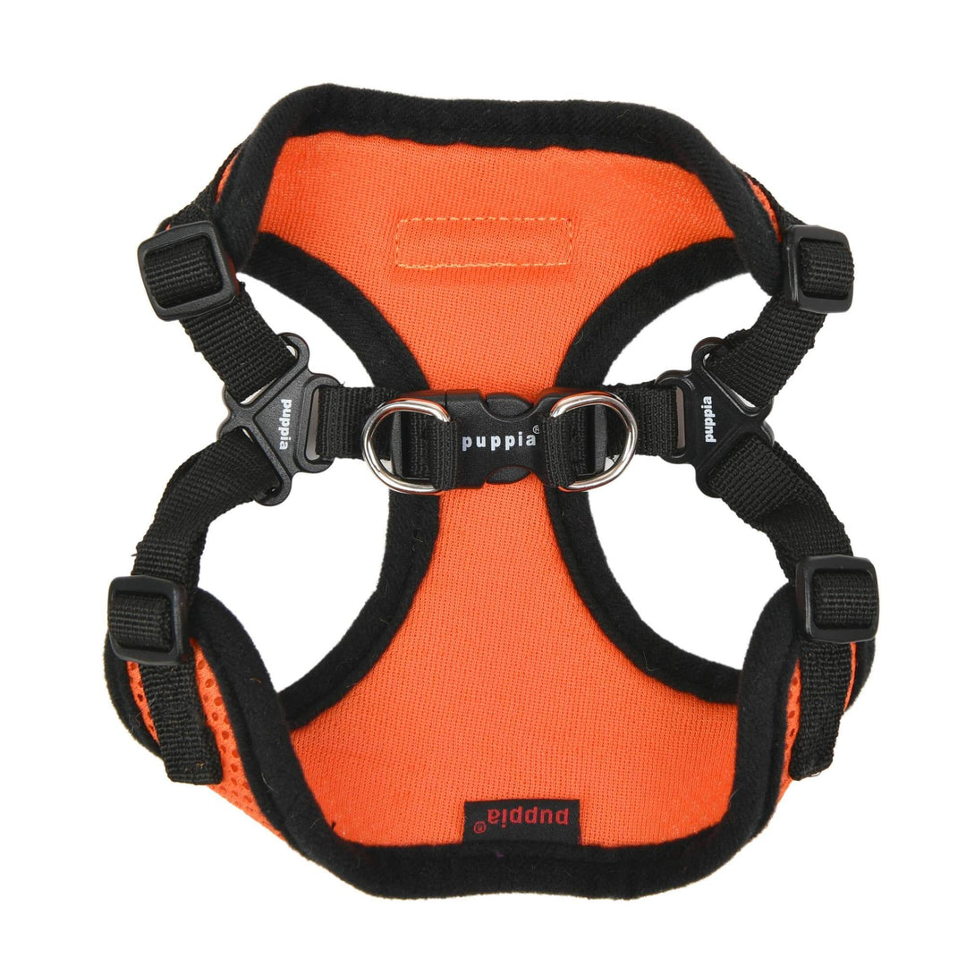 Puppia Soft C Dog Harness – Comfortable, Secure & Lightweight - ORANGE
