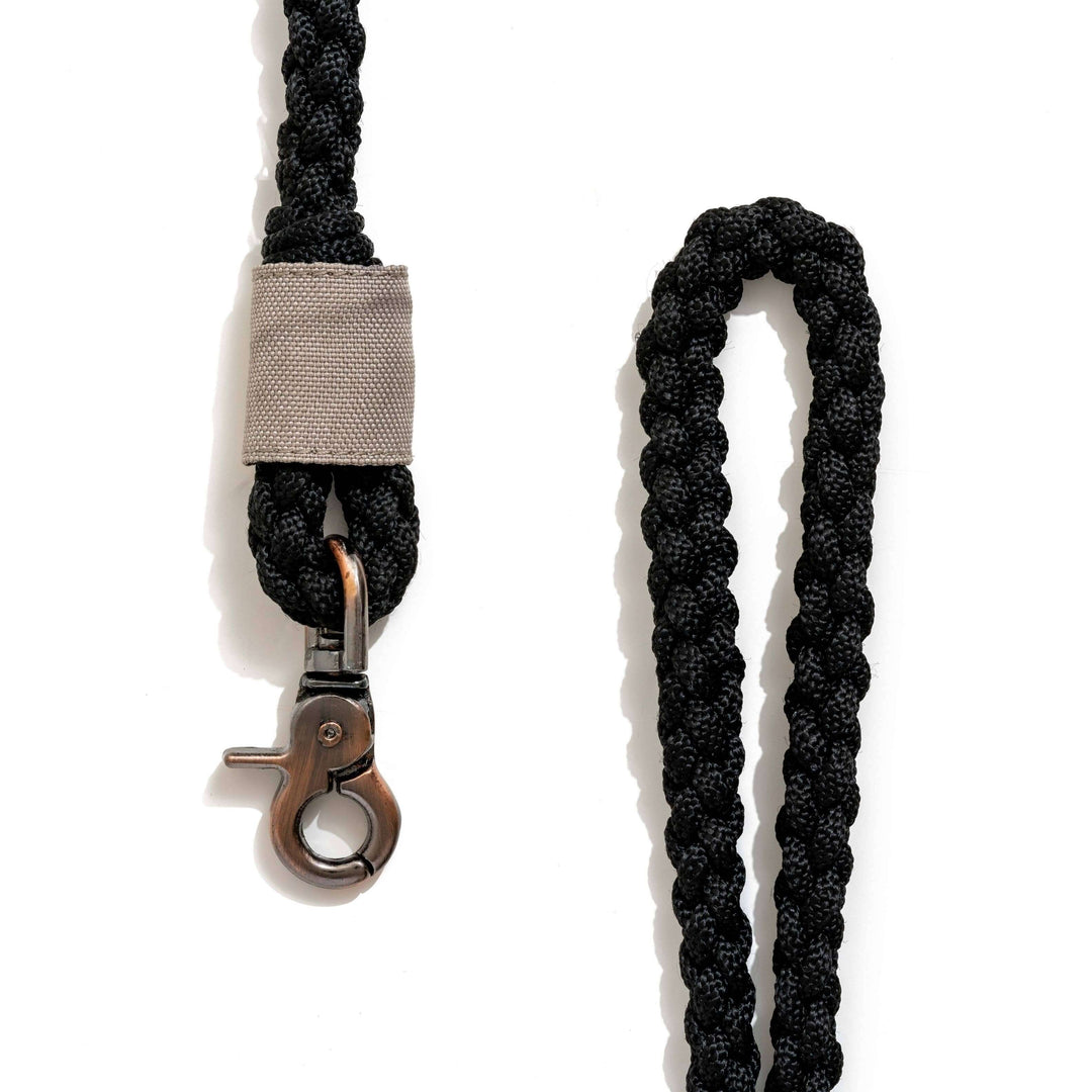 100% Recycled - BETTERLEASH: Large Onyx Black