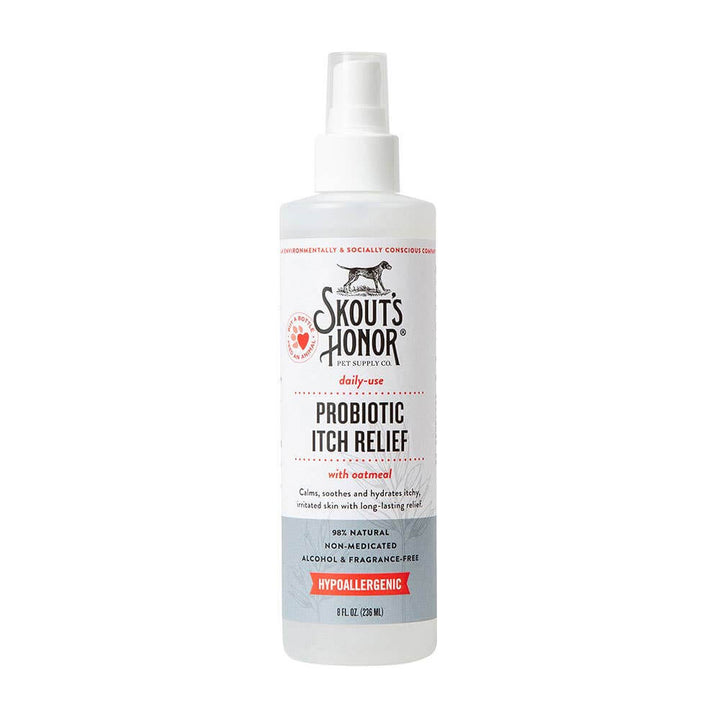 Skout's Probiotic Itch Relief Spray – Soothes & Hydrates Itchy Skin! 8 oz
