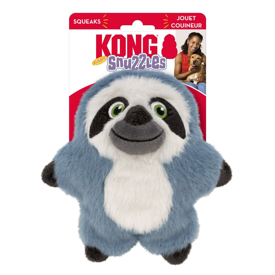 KONG® Snuzzles Sloth: ¡Diversión, abrazos y deleite chirriante!