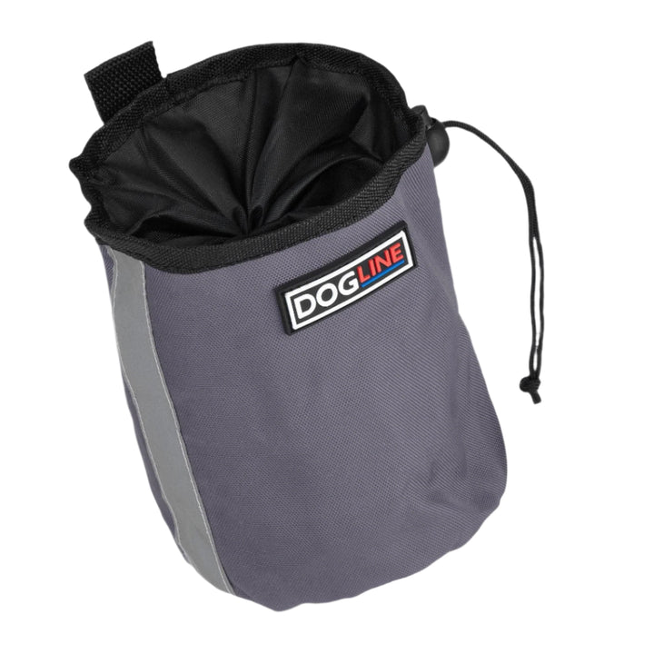 Beta Treat Pouch + Built-In Waste Bag Dispenser: Gray