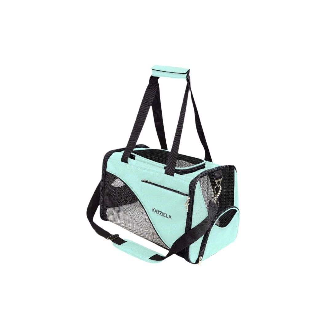 Katziella Soft-Sided Pet Carrier – Airline Approved & Travel-Ready
