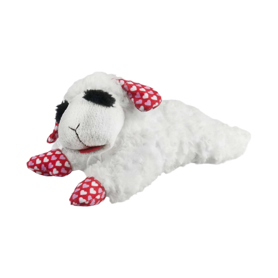 The Perfect Valentine’s Day Lamb Chop Plush Dog Toy 10.5”