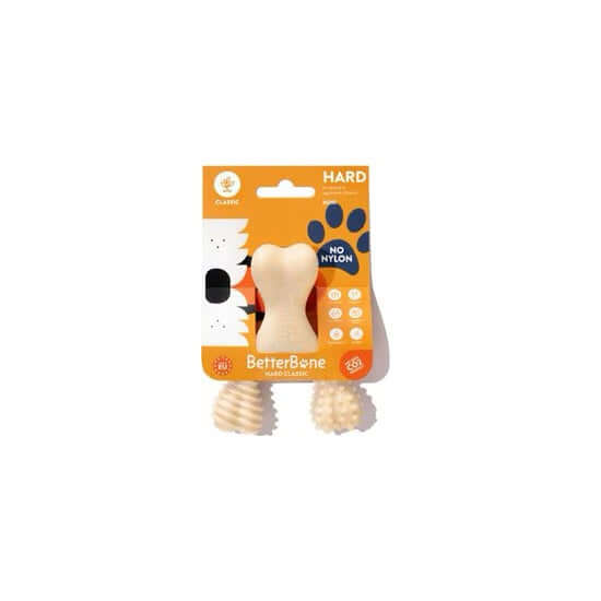 BetterBone HARD Small -Durable, All-Natural, No Nylon, Sustainable, Chew
