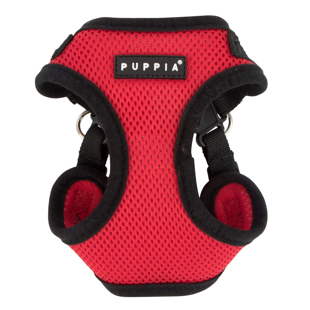 Puppia Soft C Dog Harness – Comfortable, Secure & Lightweight - RED