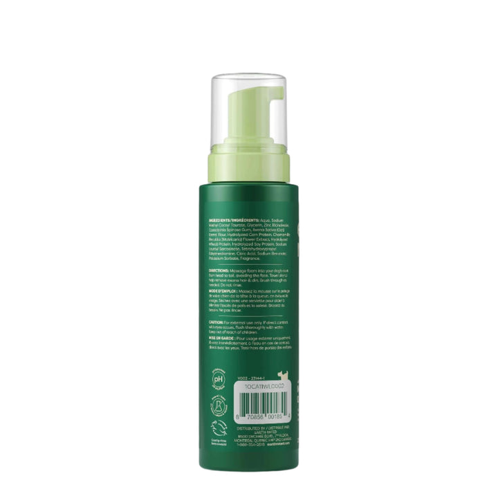 Champú sin enjuague Earth Rated para perros: cuidado rápido, fácil y sin estrés, 7 oz