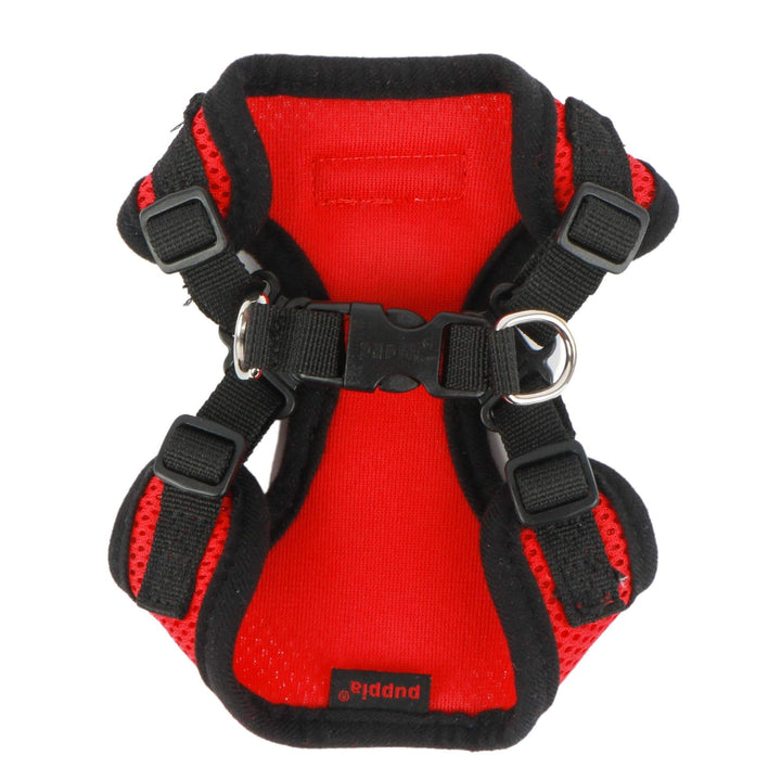 Puppia Soft C Dog Harness – Comfortable, Secure & Lightweight - RED