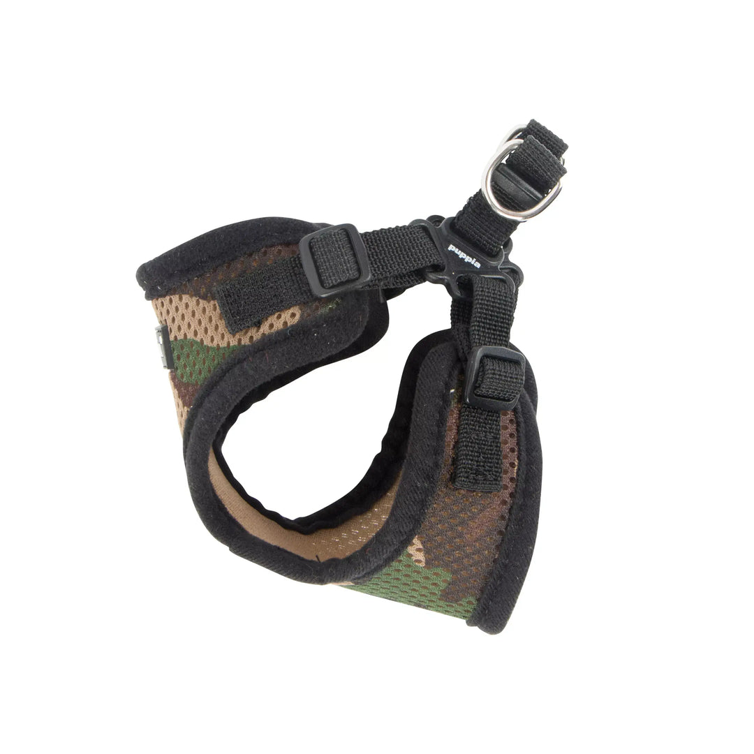 Puppia Soft C Dog Harness – Comfortable, Secure & Lightweight-CAMO