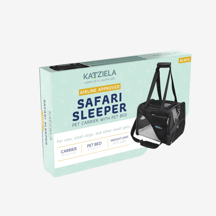 Katziella Soft-Sided Pet Carrier – Airline Approved & Travel-Ready