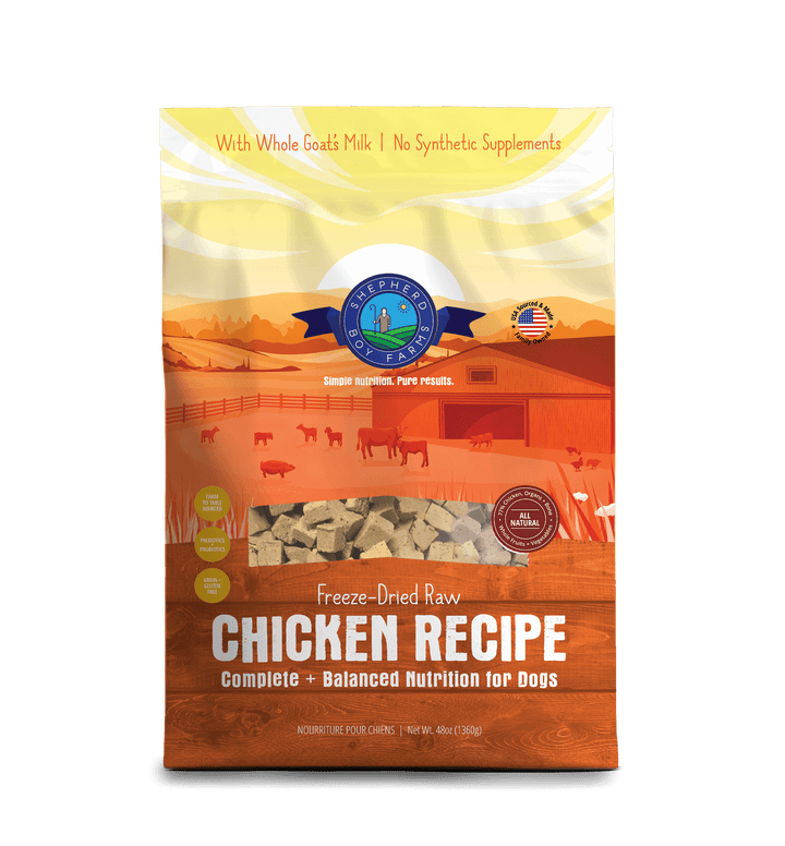 Freeze Dried Chicken Recipe for Dogs: 48oz