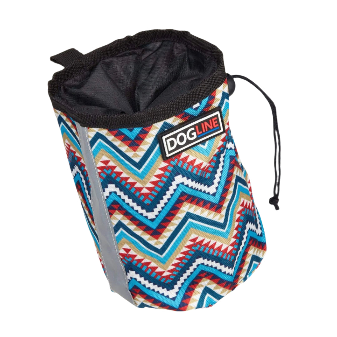 Beta Treat Pouch + Built-In Waste Bag Dispenser: Aztec