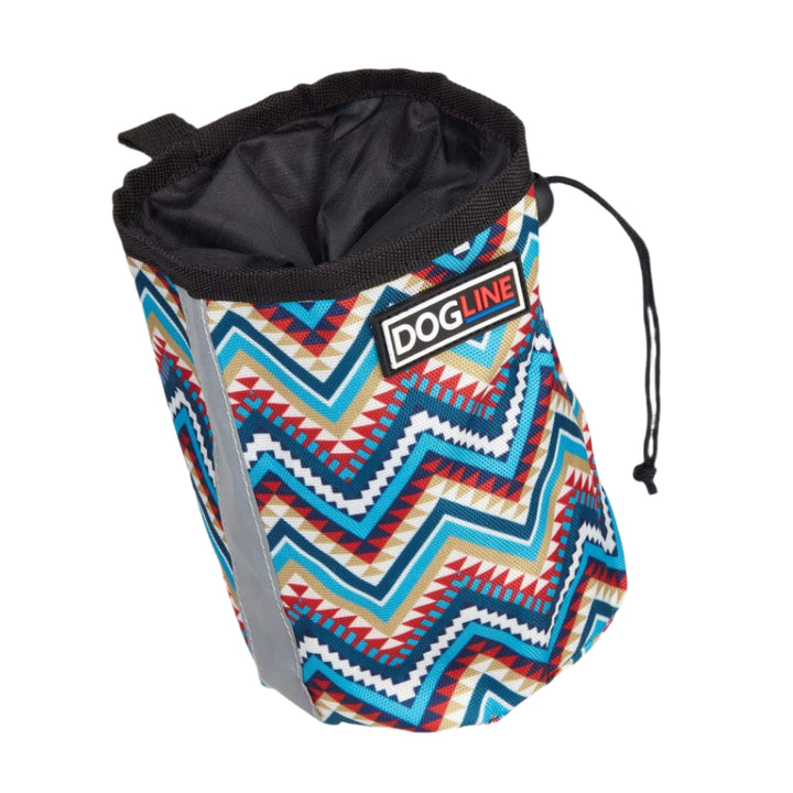 Beta Treat Pouch + Built-In Waste Bag Dispenser: Aztec