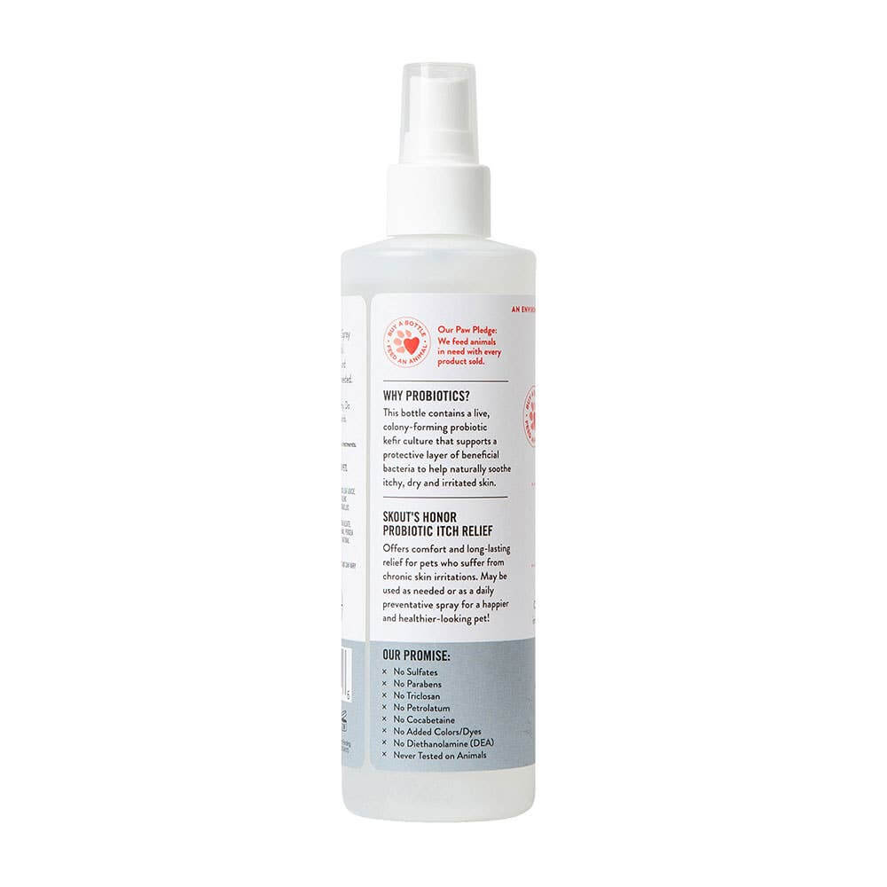 Skout's Probiotic Itch Relief Spray – Soothes & Hydrates Itchy Skin! 8 oz