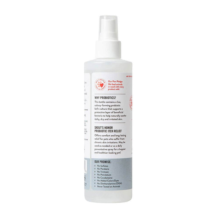 Skout's Probiotic Itch Relief Spray – Soothes & Hydrates Itchy Skin! 8 oz