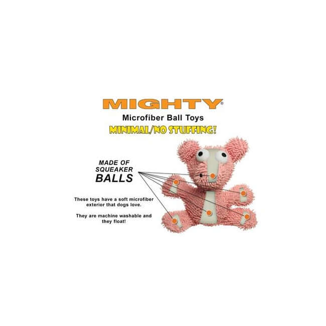 Mighty® Microfiber Ball - Pig Dog Toy