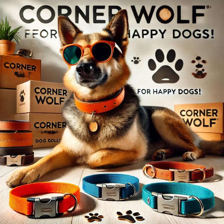 Discover eco-friendly dog collars at Cornerwolf.com! Stylish, durable, and vibrant designs for your furry friend's comfort and style.