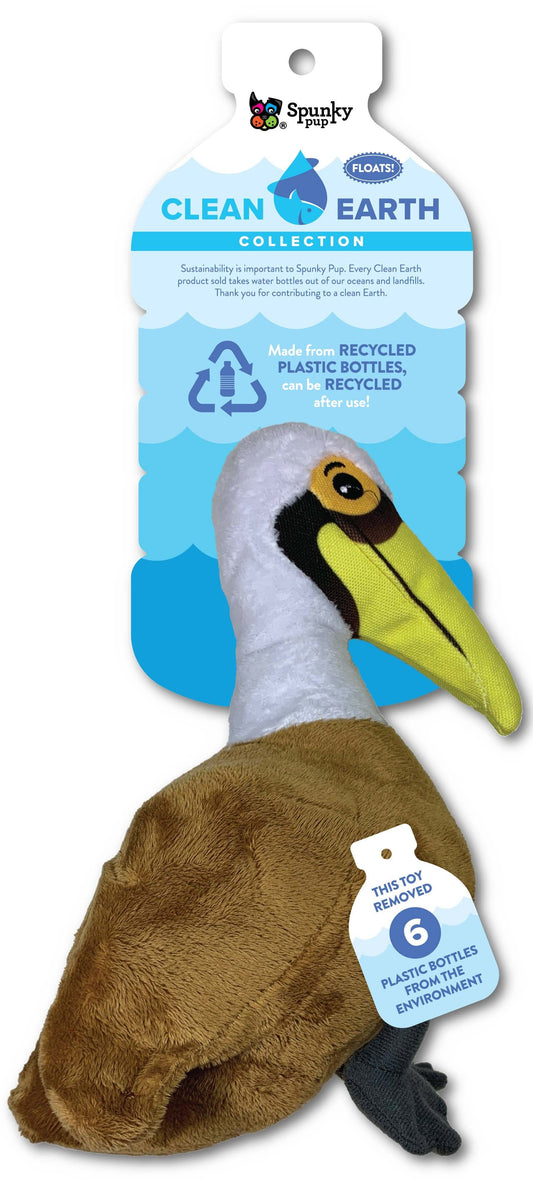 Clean Earth Recycled Plush Toys - 100% Sustainable: Large / Pelican