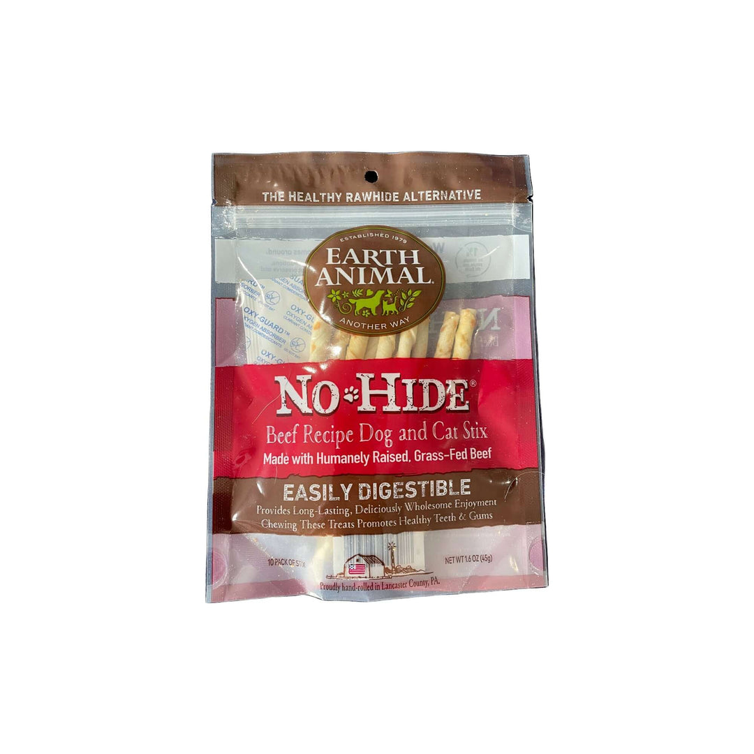 Earth Animal No Hide Beef Stix Dog Treats