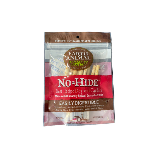 Earth Animal No Hide Beef Stix Dog Treats