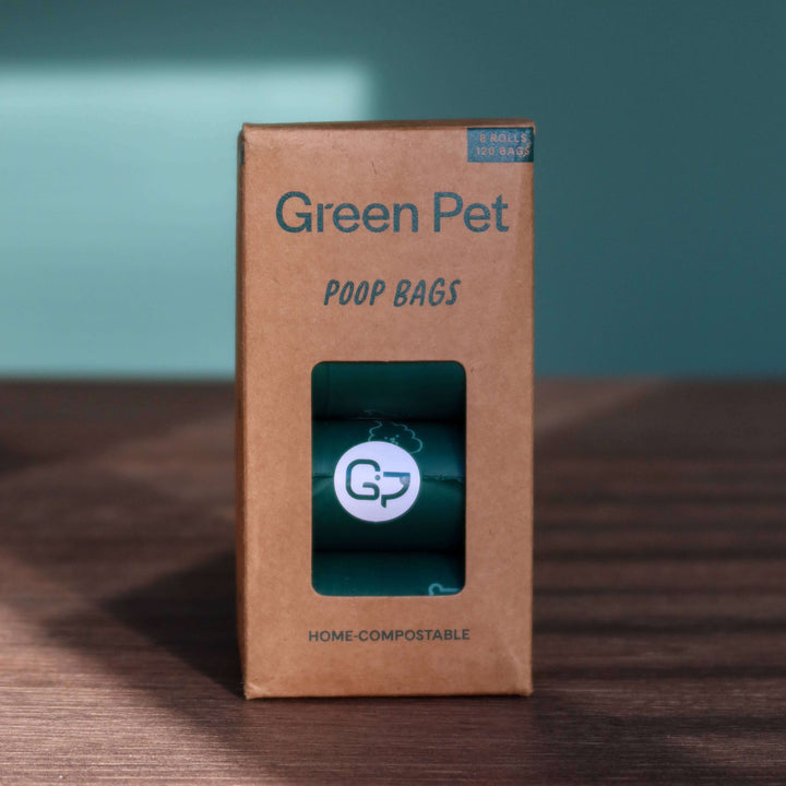 Green Pet Compostable Eco-Bags: 8 Pack - 120 Bags