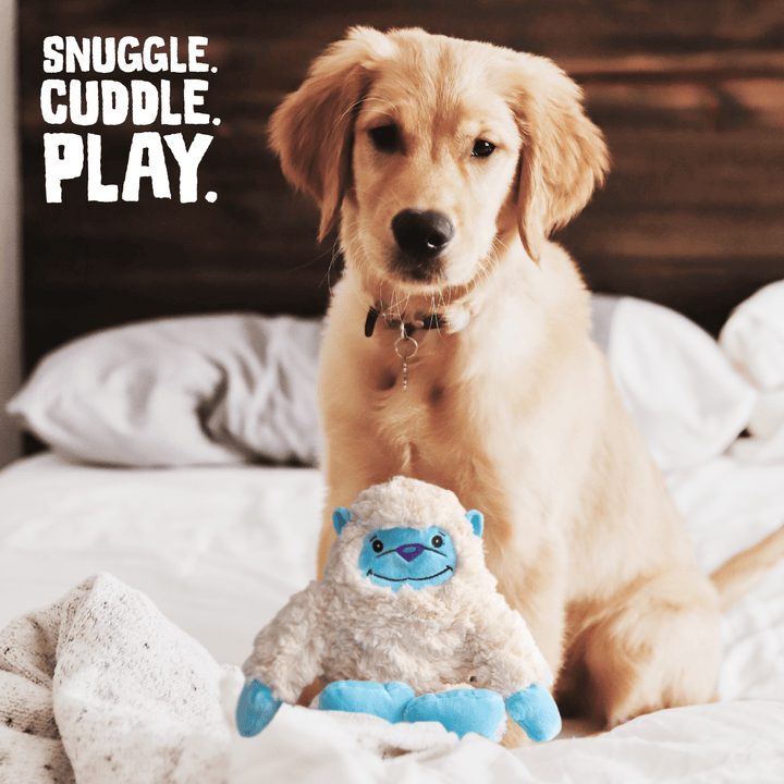 SnugArooz Tom Yeti Plush Dog Toy 11"