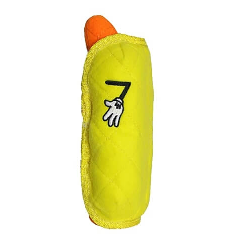 Tuffy® Funny Food HotDog Dog Toy