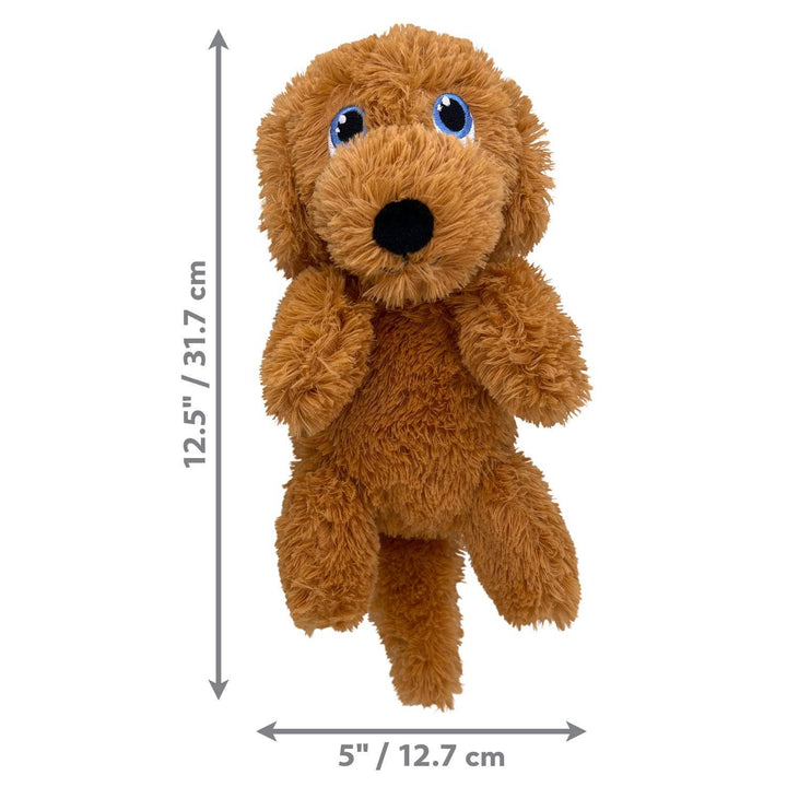 KONG® Comfort Pups Goldie Dog Plush Toy Medium