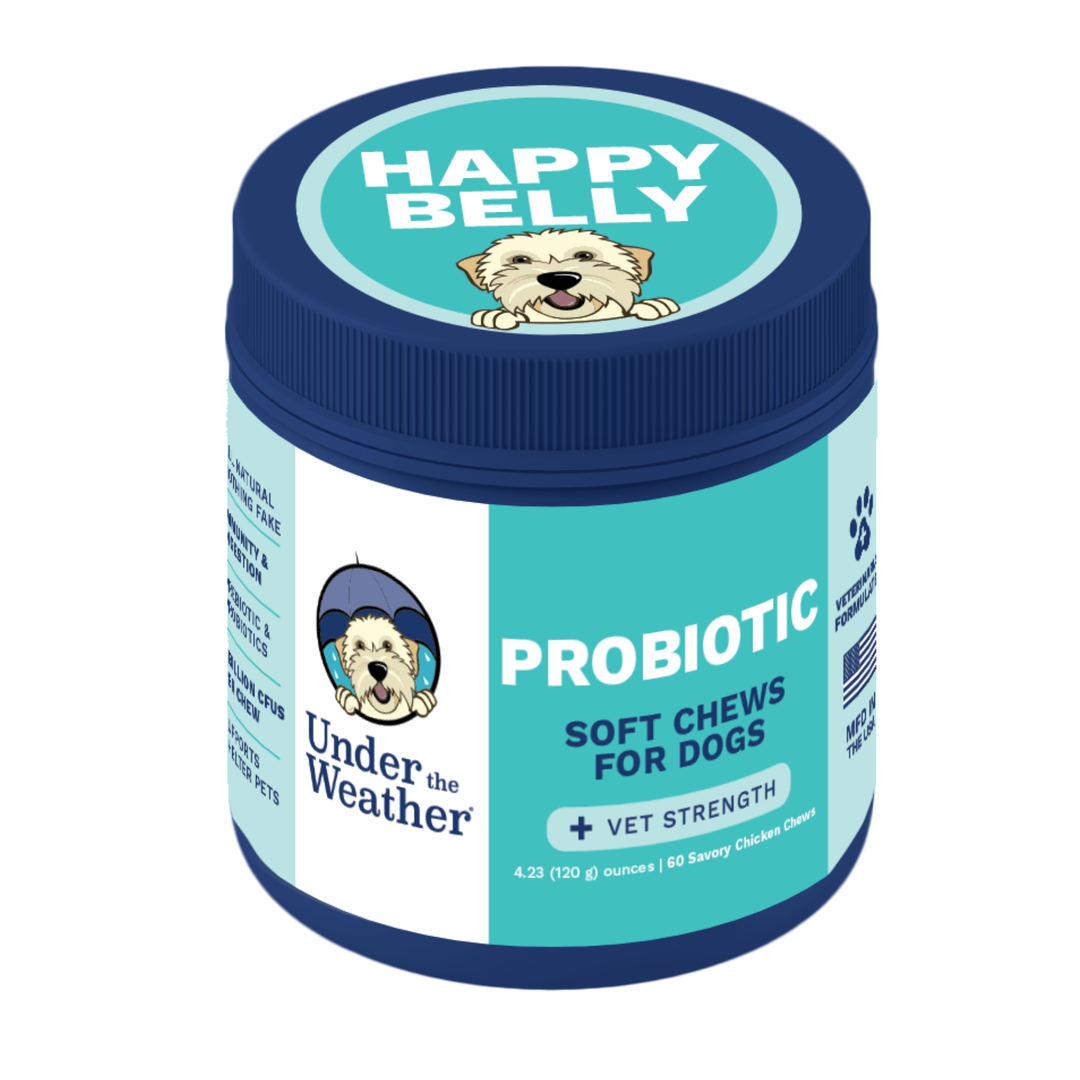 Under the Weather Probiotic Chews for Dogs