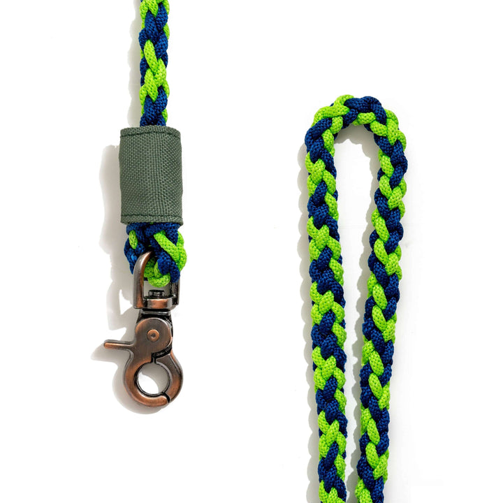 100% Fairtrade Recycled Ocean Bound Plastic - BETTERLEASH: Neon Fuchsia / Small