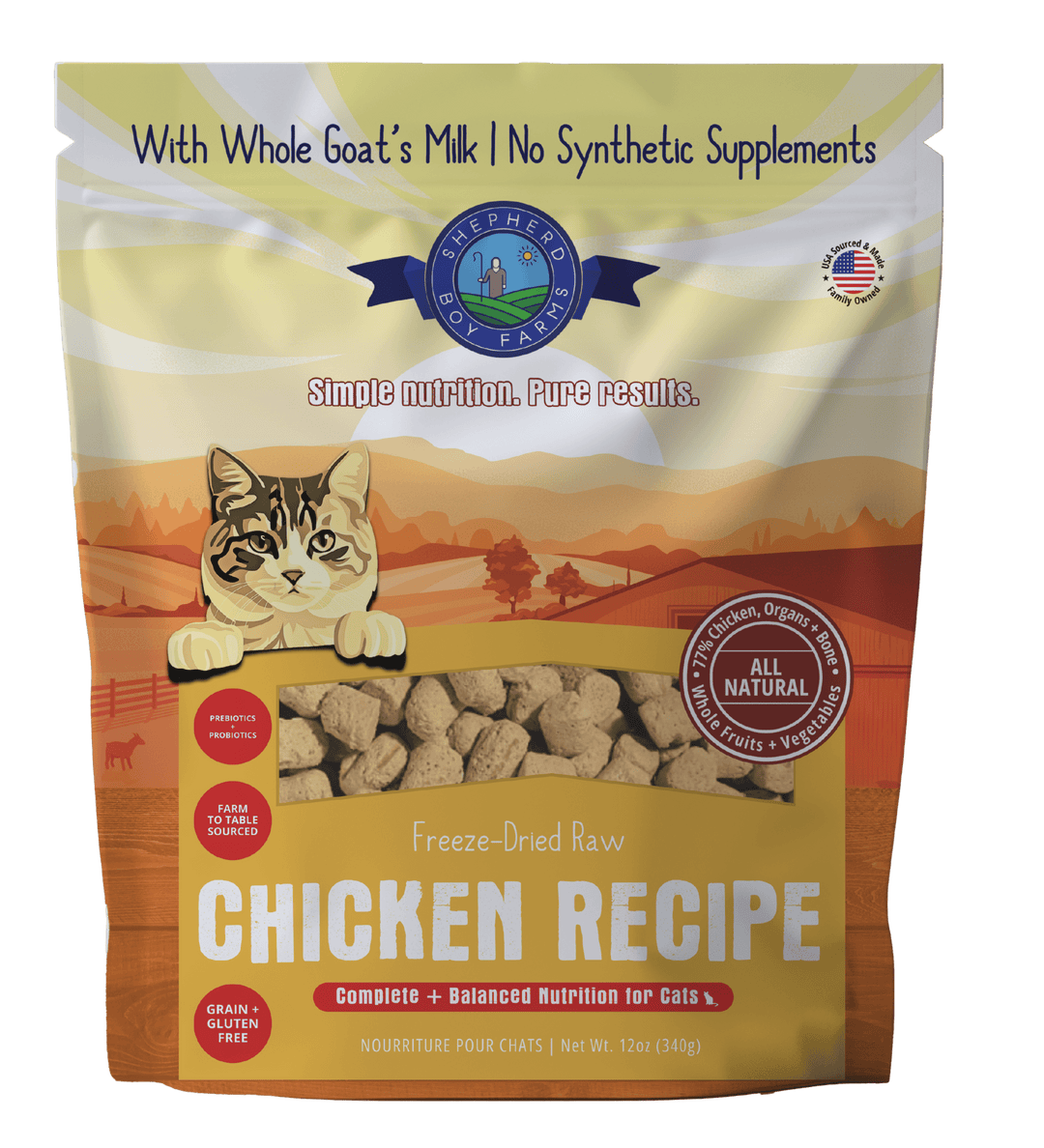 Freeze Dried Chicken Recipe For Cats - 12oz