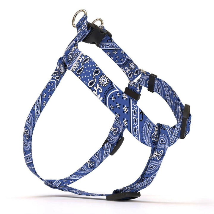 Bandana Blue Step-In Dog Harness by Yellow Dog Design