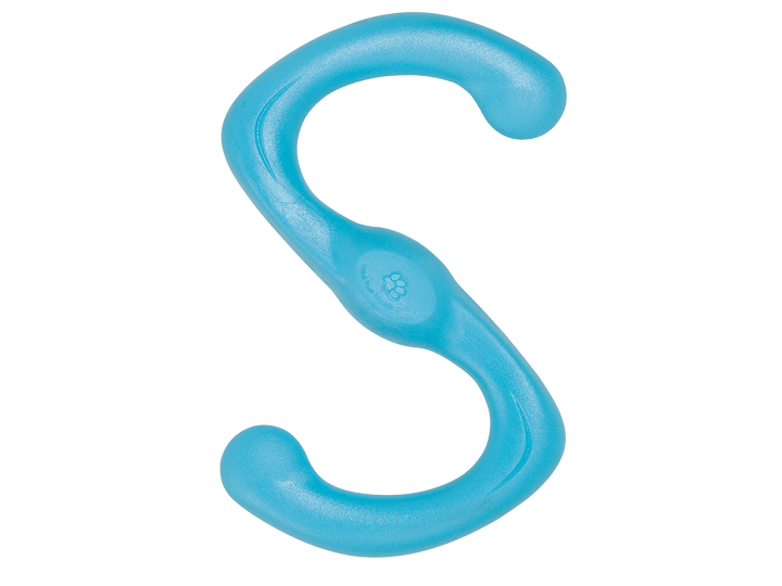 Bumi® Dog Toy for Chew, Tug, and Fetch: Aqua Blue / Large