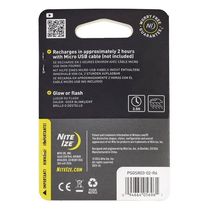 Nite Ize SpotLit® Rechargeable Collar Light - Blue