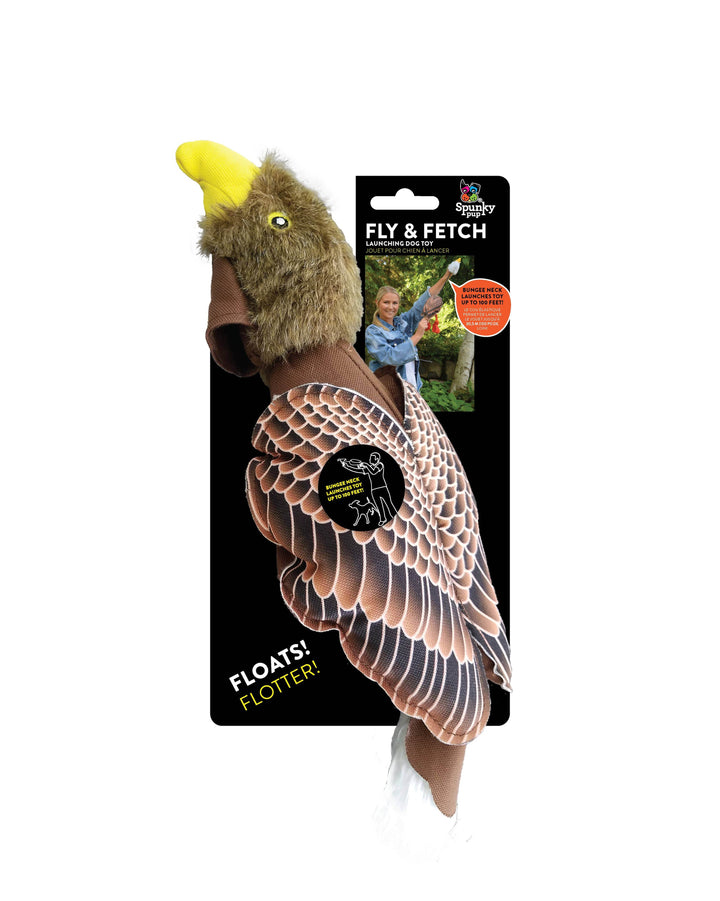 Spunky Pup Fly & Fetch Launching Toys: Eagle