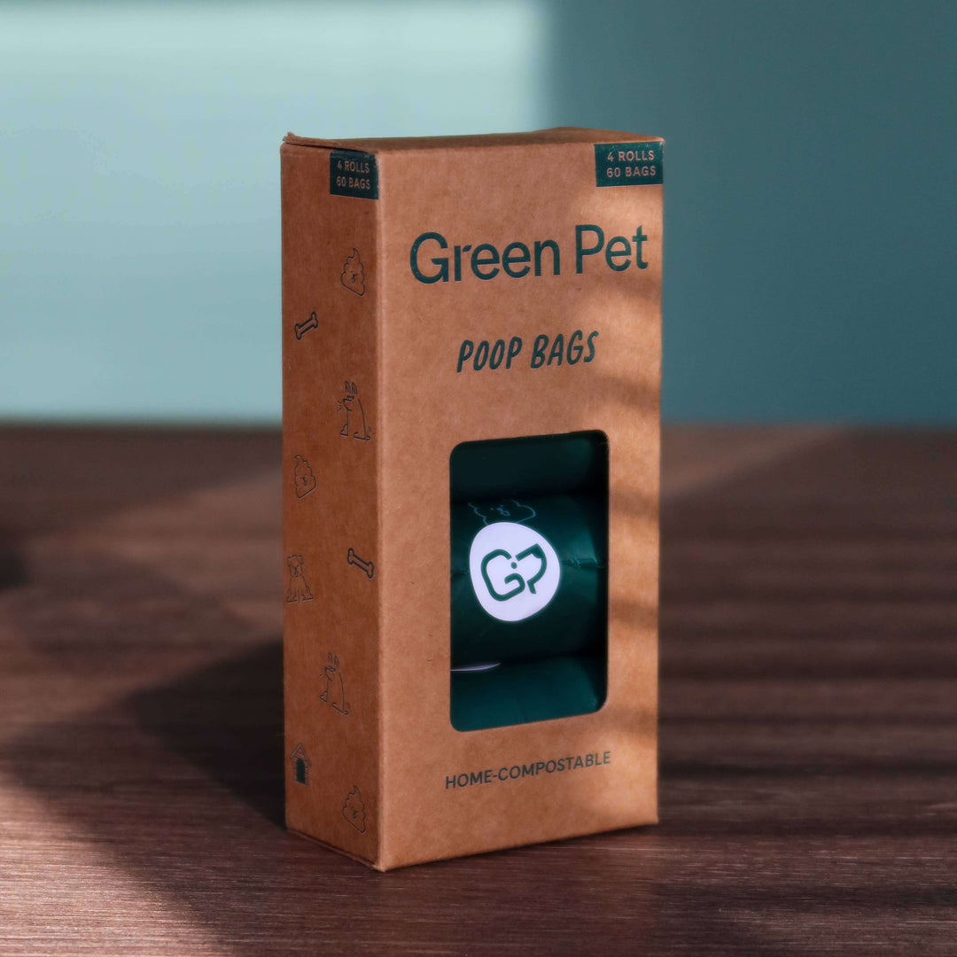 Green Pet Compostable Eco-Bags: 8 Pack - 120 Bags