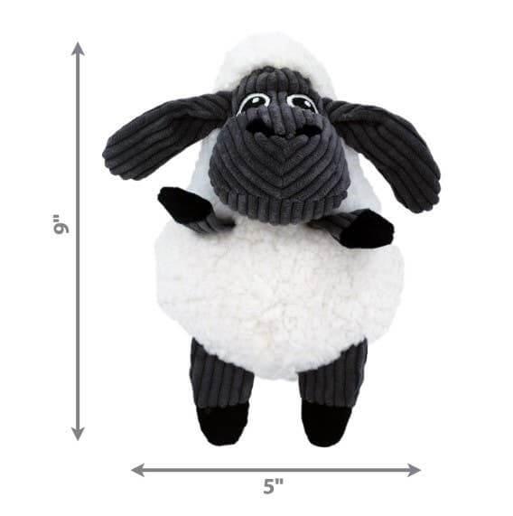 KONG® Sherps Floofs Sheep Dog Plush Toy Medium