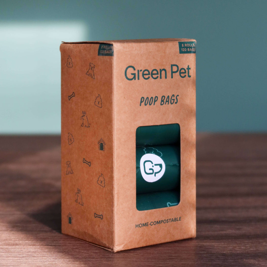 Green Pet Compostable Eco-Bags: 4 Pack - 60 Bags