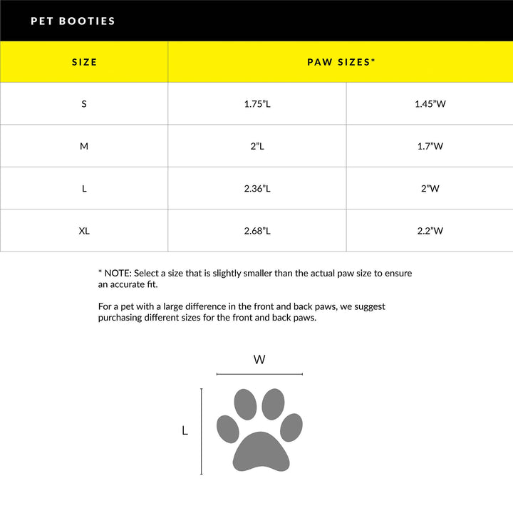 Body Glove Paw Protector Booties: Small