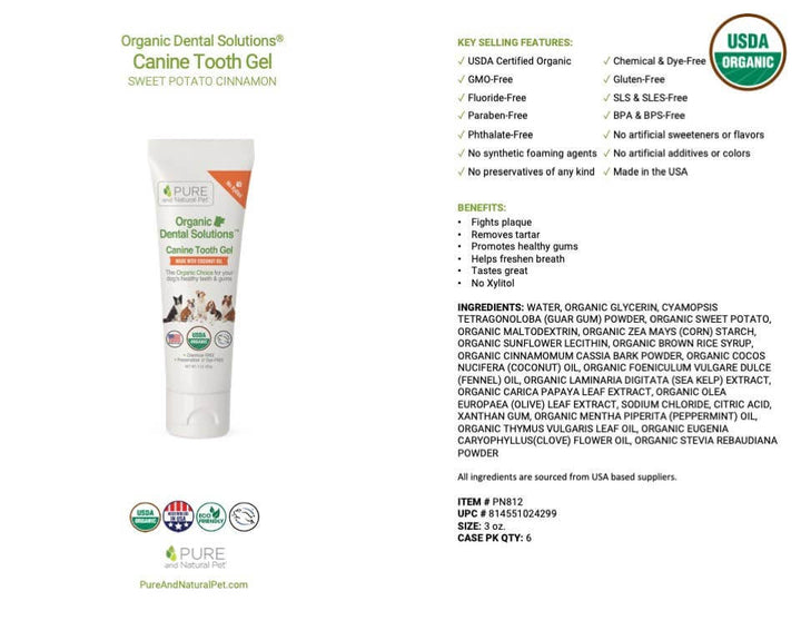 Tooth Gel for Dogs - Organic Dental Solutions®