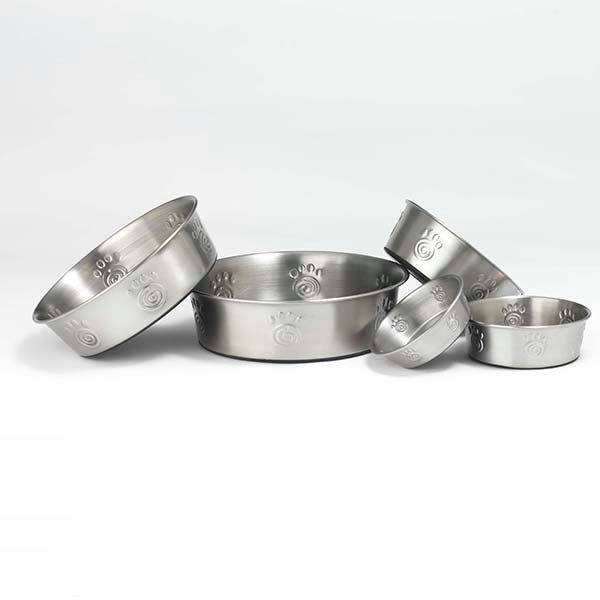 Cayman Classic Non-Skid Stainless Steel Bowls