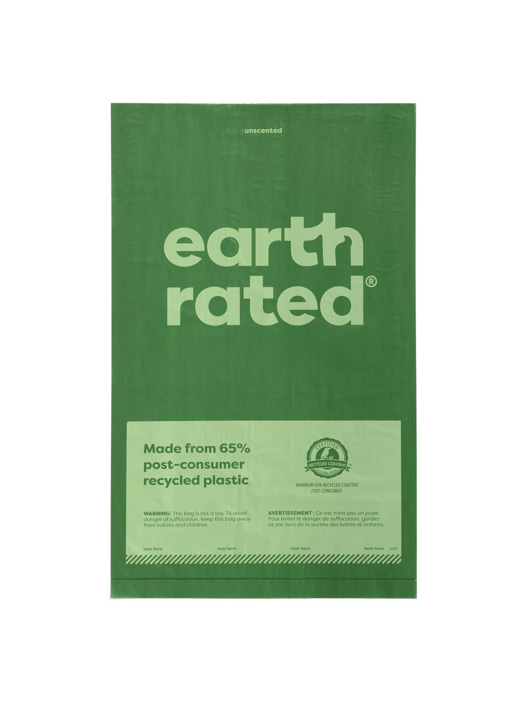 Earth Rated Unscented Poop Bags 300ct on a Large Single Roll