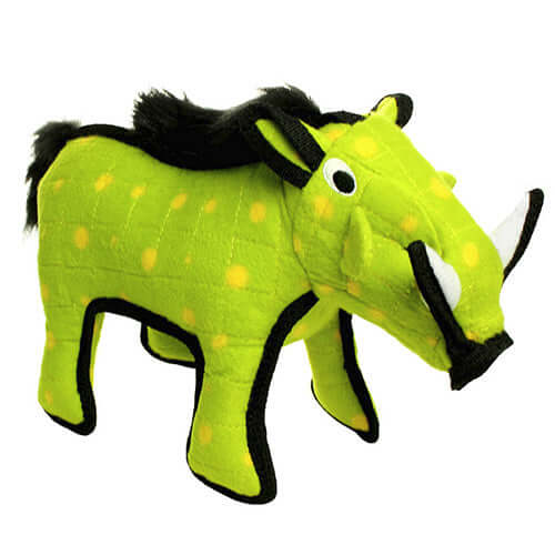 Tuffy® Desert Series - Plush Warthog - Green