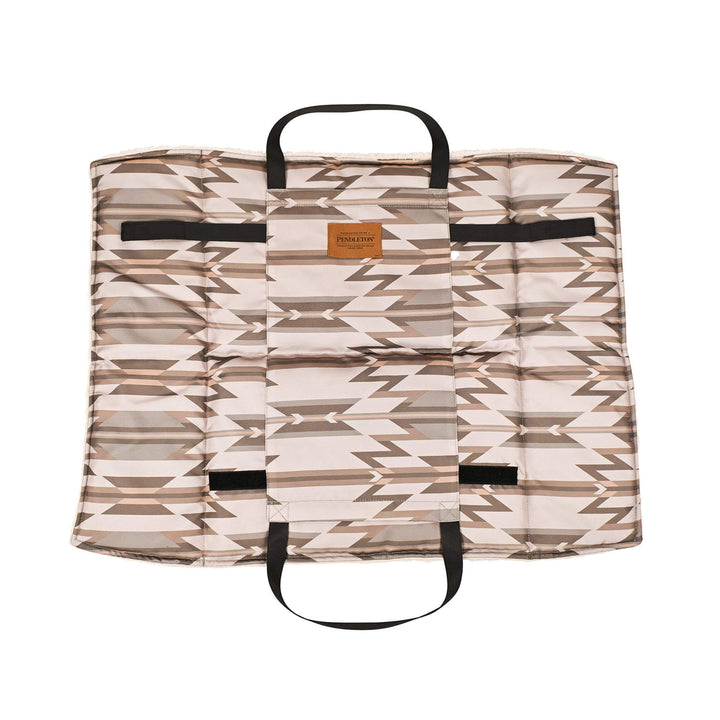 Pendleton Travel Bed: Wyeth Tan / S/M (30"w x 24"d)